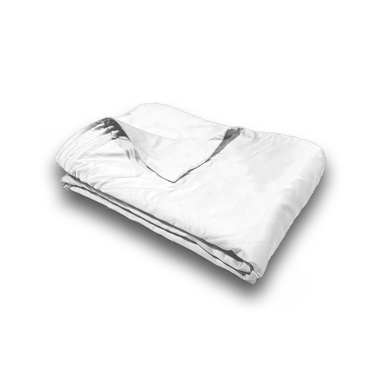White Cotton Cover for Weighted Blanket